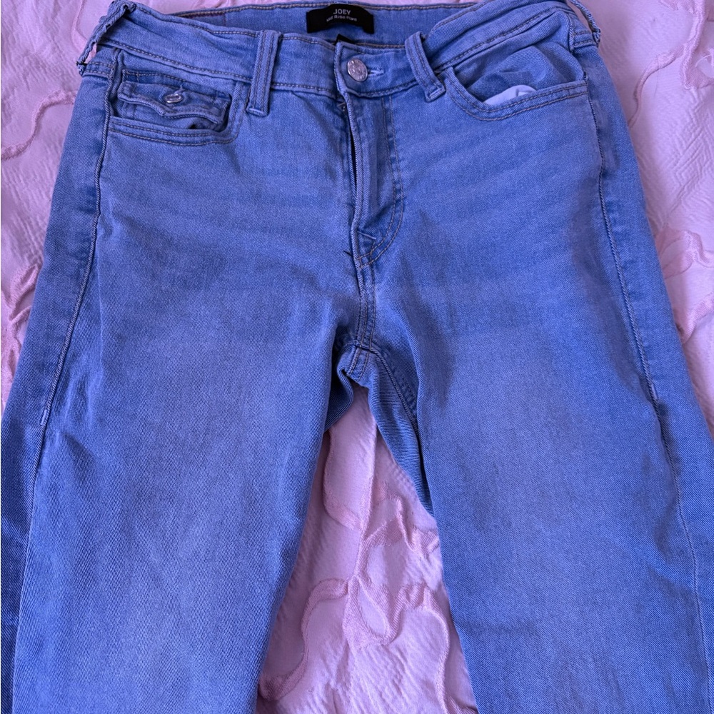Zara Women's Light Blue Skinny Jeans